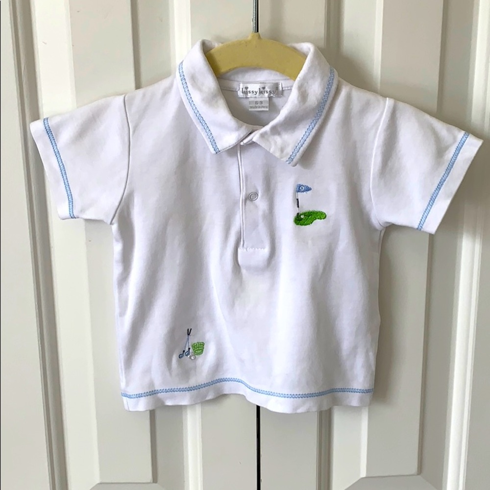Kissy Kissy Baby Golf Polo Shirt 6-9 Months